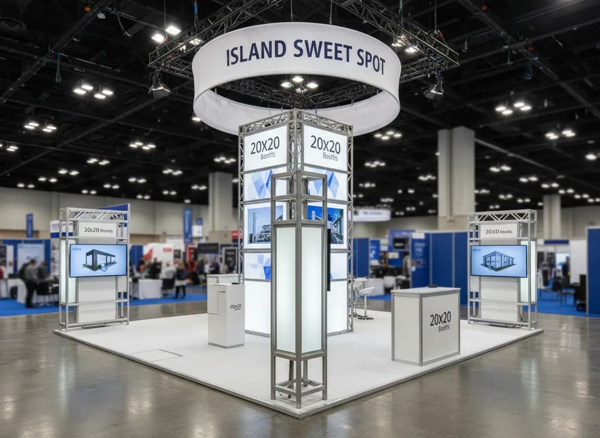 20x20 Booths