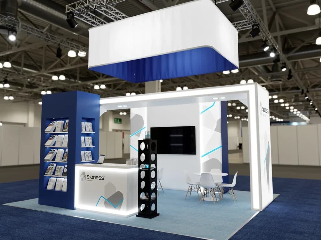Airtech 10x30 Inline Modular Exhibit with Integrated Branding